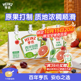 亨氏（Heinz）西洋果园果汁泥78g*3袋婴幼儿宝宝水果泥辅食猕猴桃西梅泥