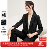尚都比拉职业通勤西装套装女春秋季正装免烫抗皱外套裤子面试两件套西服
