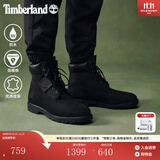 添柏岚（Timberland）官方踢不烂男鞋马丁靴户外黑色牛皮防水|19039 19039W/黑色 TB1仅批次不同 43.5 鞋内长：27.5cm