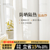 添美幻影纱窗帘成品竖百叶纱帘透光不透人2025新款阳台防晒遮光金刚纱 麦穗纱-防晒隔热（当天发货） 挂钩式 【体验价】宽1.3*高1.8挂钩款1片