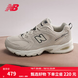 NEW BALANCENB官方秋季男女情侣通勤轻便缓震复古百搭休闲运动老爹鞋MR530SH 月光米 MR530SH 【建议拍小半码】 37.5 (脚长23cm尺码详询客服)
