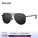BOLON暴龙眼镜太阳镜偏光驾驶钓鱼防晒墨镜男蛤蟆镜送男友潮BL8122 D11