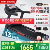 立久佳（lijiujia）黑猛犸家用跑步机2026年最新款可爬坡护膝减震室内爬坡跑步机 【13°大坡度】25挡电动调坡/LED数显屏