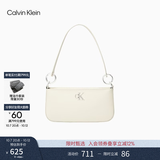 Calvin Klein女包【腋下包】26优雅休闲通勤ck字母拉链手提法棍包单肩包礼物 DH3237-67U-牛奶白 OS