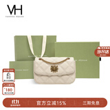 VANESSA HOGAN VH女包茵然软包轻奢小香风斜挎小包菱格链条单肩腋下包生日礼物
