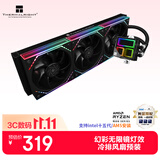 利民（thermalright）Frozen Infinity 360 BLACK 冰封无限 一体式水冷散热器 幻彩无限镜灯效 FI360 BLACK