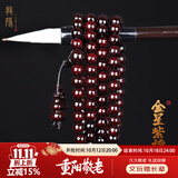 龍隐正宗小叶紫檀手串男女士款文玩手链檀香木佛珠子转运正品高端情侣 带金星款6mm*108颗（七仓速达）