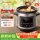 九阳（Joyoung）快炖电炖锅电炖盅电砂锅炖紫砂锅燕窝炖盅煮粥锅直炖5L大容量多功能锅 可预约保温GD506
