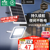 雷士（NVC）太阳能户外照明灯室外庭院灯路灯投光灯光控遥控402lm+约25m²