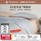 罗莱家纺 60支兰精天丝床上四件套防皱夏季冰丝床单款 220*250