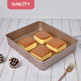 阳晨YC80254 古早蛋糕烤盘面包饼干烤箱家用12.8寸长方深盘