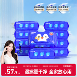 德佑湿厕纸家庭装40抽*10包 湿厕用纸湿纸巾 超厚不堵马桶新旧随机