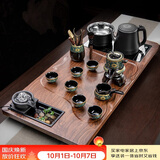 原和功夫茶具套装家用整套自动烧水一体茶盘茶杯茶壶办公会客现代茶台