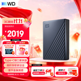 西部数据（WD）6TB 移动硬盘 type-c Ultra系列 2.5英寸 蓝 机械硬盘 笔记本电脑外接加密兼容Mac 大容量家庭存储
