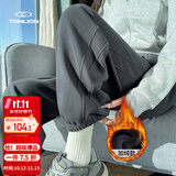 唐狮（TonLion）秋季女休闲裤束脚显瘦通勤运动裤宽松显瘦束脚卫裤长裤