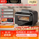 欧宁（OUNIN）专业披萨炉 欧盟认证电烤箱家用小型20升高温风炉烤箱 全自动牛排机 上下双热源烤箱