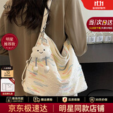 CRTNZO KROEZ轻奢包包女包2026年新款大容量女士托特包生日礼物实用送女友老婆 米白色-轻奢礼物送女朋友老婆女生闺蜜生日礼物实用