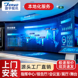 捷宇视讯P1.25全彩led显示屏室内会议室展厅报告厅舞台户外商场广告高清电子大屏幕小间距无缝拼接屏0.1㎡