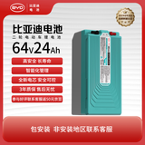 比亚迪电动车锂电池64V24Ah BYD锂电池雅迪爱玛电池（电池需客服激活）