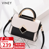 viney包包女包牛皮斜挎单肩包洋气轻奢手提包生日礼物高级感送女友老婆