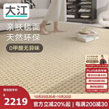 大江进口羊毛地毯客厅现代简约素色轻奢高级感沙发地毯240x340cm