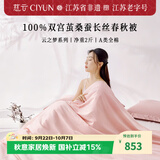 慈云云之梦非遗蚕丝被 100%桑蚕长丝A类优等品春秋被子4.6斤 2*2.3m