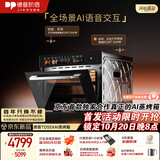德普凯信（Depelec）2026年【旗舰新品】德普TD55X-AI专利无缝陶瓷内胆AI巨幕交互一体拉伸嵌入式蒸烤箱TD55X-AI