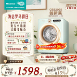 海信（Hisense）罗马假日全自动mini洗烘一体机2KG直驱内衣机小型母婴健康活水洗WD20R4以旧换新补贴 京东自营