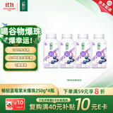 伊利畅轻低温酸奶 生牛乳 蓝莓紫米爆珠250g*4风味发酵乳 酸牛奶