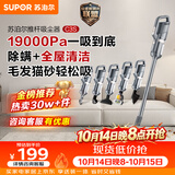 苏泊尔（SUPOR）吸尘器19KPa家用有线手持推杆地毯两用大吸力除尘吸灰大功率全屋清洁C3S