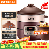 苏泊尔（SUPOR）电炖锅 电炖盅 煲汤锅炖汤锅 电煮锅 燕窝炖盅 煮粥神器 电砂锅 5L家用陶瓷内胆DG50YC806多功能锅
