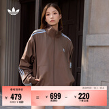 adidas通勤百搭三条纹休闲运动夹克早秋外套男女阿迪达斯三叶草