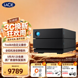 LaCie雷孜 移动桌面硬盘 16TB  企业级 2big RAID 机械硬盘 Type-C/雷电3/4  双2盘位磁盘阵列 CMR垂直
