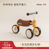 kidpop婴儿学步车防O型腿防侧翻儿童平衡车1-3岁儿童滑步车周岁礼物黄色