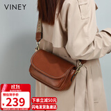 viney包包女包牛皮斜挎包时尚轻奢单肩小方包生日礼物高级感送女友老婆