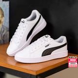 彪马（PUMA）男鞋女鞋 秋季新款运动鞋简约时尚小白鞋皮面情侣低帮轻便休闲鞋 【经典小白鞋】简约皮革鞋面/主推款 39 (内长250mm)