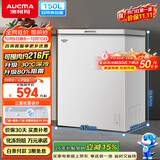 澳柯玛（AUCMA）150升单温冷柜家用减霜小冰柜冷藏柜冷冻柜小型冷柜卧式顶开冰箱一级能效BC/BD-150HY 以旧换新