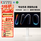 联合创新27英寸2K高清显示器120Hz Type-C反向供电 HDR400全链路色准苹果mac专业设计办公 云上舞白CB27Q1