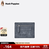 暇步士（Hush Puppies）钱包男卡包男士多功能钱夹零钱包便携名片夹礼盒装生日礼物送老公
