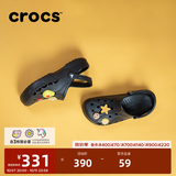 卡骆驰（CROCS）贝雅洞洞鞋男鞋女鞋轻便耐磨一脚蹬拖鞋休闲鞋百搭花园鞋|10126 黑色-001(含智必星) 41 /42(260mm)