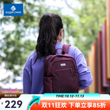 EAGLE CREEK便携迷你包包女休闲轻便IPAD背包书包上班通勤旅行mini小双肩包 紫色