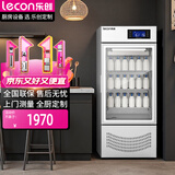 乐创（lecon）酸奶机商用发酵箱保鲜冷藏展示柜甜酸品水果捞立式全自动发酵柜100L按键款 LC-DK-118SNJ