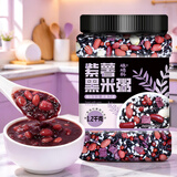 硃碌科 紫薯黑米粥2.4斤罐装八宝粥原料含紫米红豆芸豆花生莲子等腊八粥