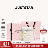 欧时纳（JUST STAR）祝绪丹同款双肩包女包2026新款包包旅游轻便双肩背包书包生日礼物