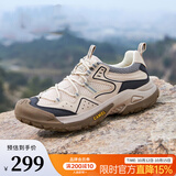 骆驼（CAMEL）【踏山】户外登山鞋男夏季新款透气舒适徒步男鞋运动工装鞋子 G14S342046 杏色 【四季款】 41