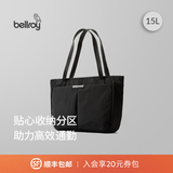 Bellroy澳洲 Tokyo Wonder Tote 12/15L商务通勤办公托特包电脑包 极光黑15L