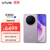 vivo X300 16GB+1TB 惬意紫 蔡司2亿超级主摄 蔡司APO超级长焦 5年持久流畅OriginOS 6 拍照 AI手机