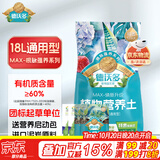德沃多18L植物营养土通用养花土种菜有机土壤泥炭土种植土椰糠