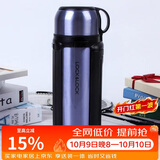 乐扣乐扣（LOCK&LOCK）保温壶304不锈钢保温保冷水壶户外露营旅行壶1.8L蓝色
