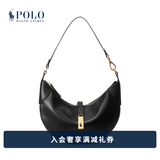 Polo Ralph Lauren 拉夫劳伦 Polo ID 女配 经典款皮革迷你单肩包RL51969 001-黑金 ONE